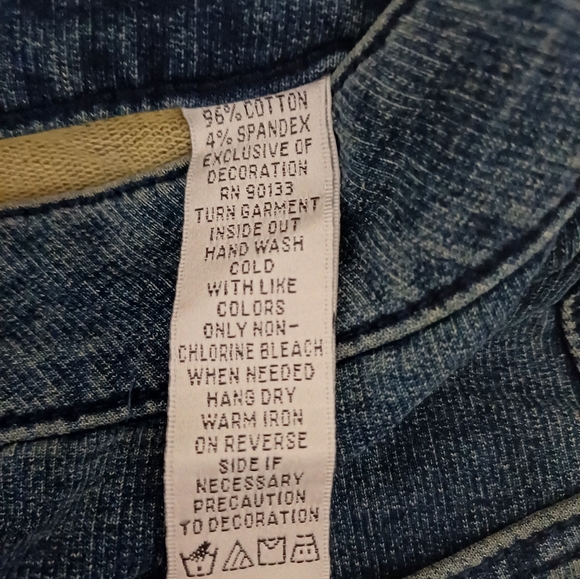 NWOT Quacker Factory Jeans Bootcut Dream Jeannes Indigo Size 14 A210151 - Picture 6 of 8